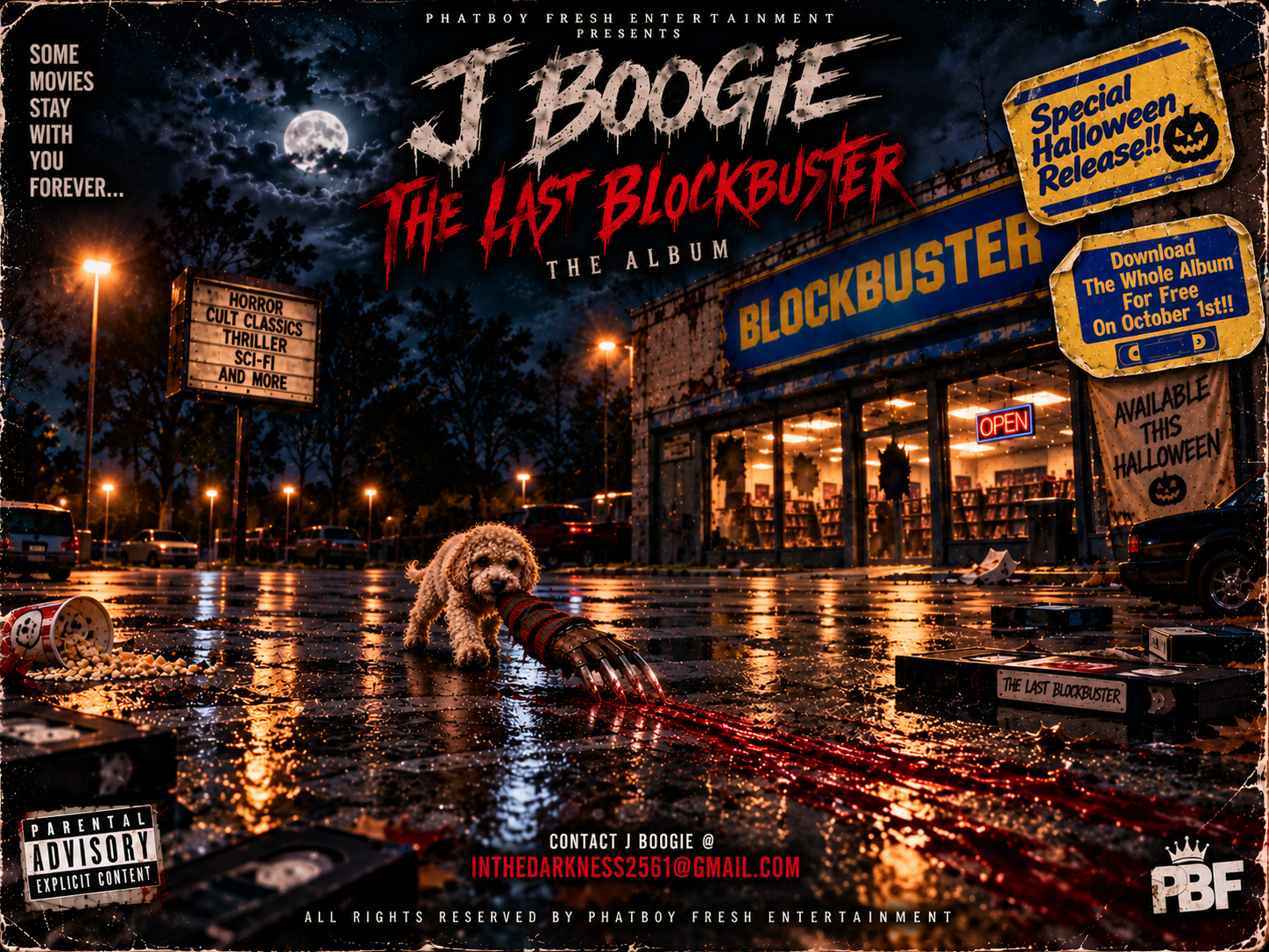 The Last Blockbuster official poster — click to explore the album