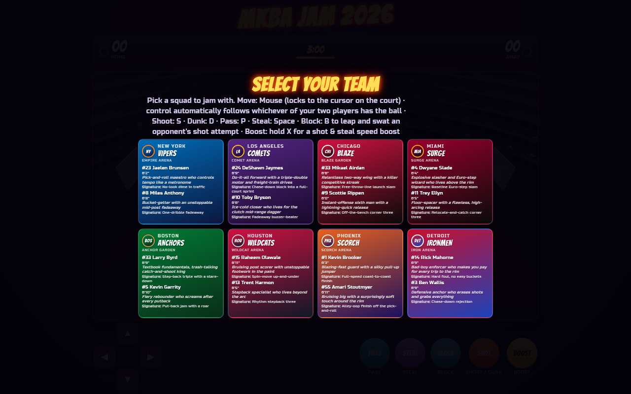 Basketball Game template preview