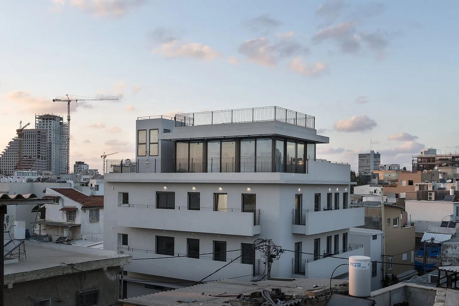 פרויקט בנייה ברחוב ישכון, תל אביב — קבוצת בן זיו